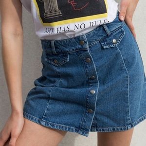 BDG Sadie Denim Mini Skirt NWT Size XS